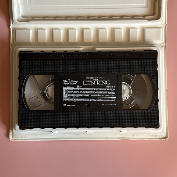 THE LION KING VHS Movie Tape Walt Disney's Masterpiece Collection  1995 ORIGINAL - Picture 6 of 14